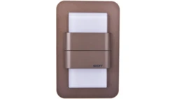 Oprawa przyschodowa DUO SALSA LED Light 10 V DC 1,6 W IP 66 3000 K mosiądz mat