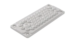 Przepust dławiący IP65 - Szary (Typ FL21) HTC - 50