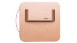 Oprawa przyschodowa SALSA mini stick Short LED Light 10 V DC 0,4 W IP 66 3000 K mosiądz mat