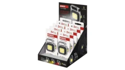 Mini latarka LED - brelok, 750 lm, ładowalna, 10 szt., display box P4714