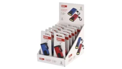 Mini latarka LED - brelok, 100 lm, ładowalna, 12 szt., display box P4724