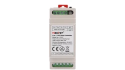 Sterownik LED MiLight 8-stref uniwersaln y 5w1 na szynę DIN 6A/kan. max.10A LS2S