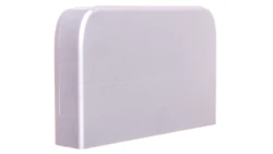 Zaślepka 105x 65x srebro DLP 65x105 ALU 011159