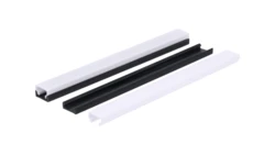 Profil led PCV Standard 15x10 3m czarny ML