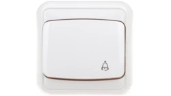 COSMO Przycisk /dzwonek/ biały 300404