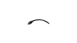 Wtyk DC 5.5x2.1 przewód czarny 15cm 22awg
