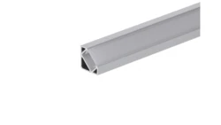 Profil led Corner 2m anodowany z osłoną mleczną MLF