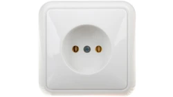 COSMO Gniazdo pojedyncze b/u białe 300431