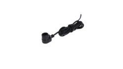 Oprawka bryzgoszczelna do świetlówki LED 16mm T5 z przewodem 100cm czarna