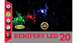 BULINEX 20LED RENIFERY MULTIKOLOR 5.7m