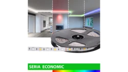 Taśma 12V 5m 300 led 57W RGBW biała ciepła smd5050