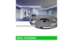 Taśma Led wodoodporna 12V 60W 300led niebieska mocna rolka 5m