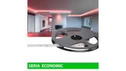 Taśma 12V 5m 300 led 24W czerwona smd2835