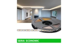 Taśma 12V 5m 600 led 47W biała neutralna smd2835