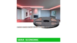 Taśma Economic IP63 12V 120led czerwona SMD2835 (5)