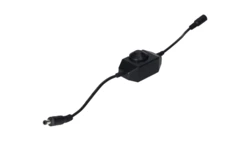 Sterownik LED Mono 1x6A potencjometr na przewodzie czarny 12-24V Prescot