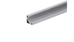 Profil led Corner 3m anodowany z osłoną przeźroczystą CLF