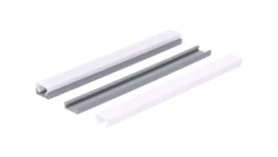 Profil led PCV Standard 15x10 1m szary ML