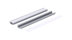 Profil led PCV Fuga Slim 16x7 3m szary ML