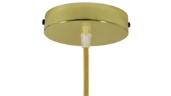 ROZETA DECO 1X METAL CYLINDER ZŁOTA