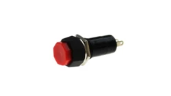 WŁĄCZNIK LED 12V BI DO OBUDOWY CZERWONY FI10