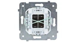 KARO Gniazdo głośnikowe podwójne ecru perłowy GG-2S/m/42