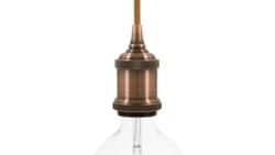 OPRAWKA DECO METAL E27 MIEDŹ