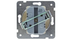 KARO Gniazdo potrójne b/u 2.5A EURO ecru perłowy GP-3S/m/42