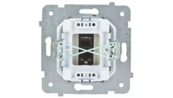 KARO Gniazdo głośnikowe pojedyncze ecru perłowy GG-1S/m/42