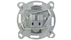 KARO Gniazdo antenowe RTV przelotowe 14dB srebrny perłowy GPA-14SP/m/43