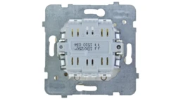 KARO Przycisk podwójny zwierny ecru perłowy ŁP-17S/m/42