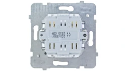 KARO Przycisk podwójny zwierny srebrny perłowy ŁP-17S/m/43