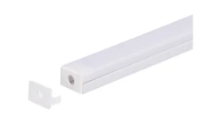 Zaślepka PCV Line Slim Extra biała z otworem