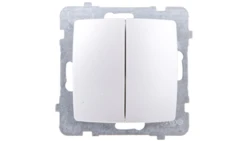 KARO Łącznik świecznikowy srebrny perłowy ŁP-2S/m/43