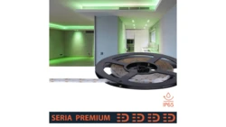 Taśma Premium 12V COB 480led zielona IP65 (5)