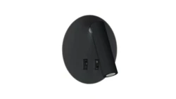 IDEUS OTELLO LED C 6W+3W BLACK