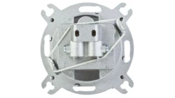 KARO Gniazdo antenowe RTV-SAT przelotowe czekoladowy metalik GPA-SSP/m/40