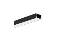 Profil Led GLAZA-LL 3m czarny anodowany KLUŚ ( bez osłony )
