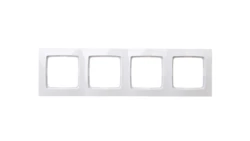 KARO Ramka poczwórna biała R-4S/00