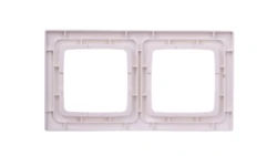 KARO Ramka podwójna ecru perłowy R-2S/42
