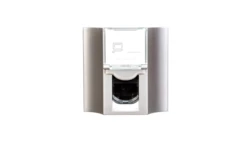 MOSAIC Gniazdo komputerowe przelotowe RJ45 kat.5e UTP aluminium 078624