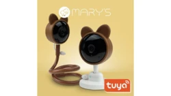 Niania elektroniczna kamera Miś brązowy WiFi TUYA MARYS MW61441