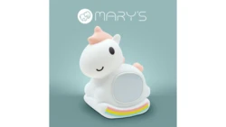 Lampka nocna z budzikiem Jednorożec na biegunach MARYS MW61638
