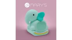 Lampka nocna z budzikiem Słonik na biegunach MARYS MW61639