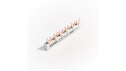 Szyna łączeniowa widełkowa QuickBar, 3-polowa, przekrój 10mm², typ E, długość 6 modułów MEF30610A00