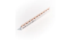 Szyna łączeniowa widełkowa QuickBar, 3-polowa, przekrój 10mm², typ E, długość 12 modułów MEF31210A00