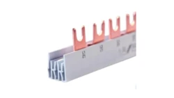 Szyna łączeniowa widełkowa MCB, 1-polowa, przekrój 16 mm², typ L, długość 57 modułów MEF15716A00