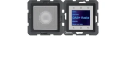 Radio Touch DAB+ Bluetooth z głośnikiem antracyt aksamit 30806086