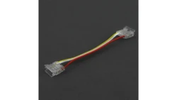Złączka do cyfrowej taśmy LED COB DIGITAL IC RGB/RGBW/RGBCCT 12 mm taśma–przewód–taśma zatrzaskowa 10 cm IP20 ECO LIGHT EC61558