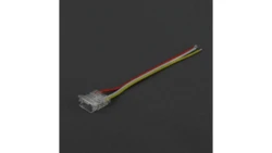 Złączka do cyfrowej taśmy LED COB DIGITAL IC RGB/RGBW/RGBCCT 12 mm taśma–przewód zatrzaskowa 10 cm IP20 ECO LIGHT EC61556